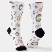 Cat Lover's Christmas Gift Socks Sokken (Gebogen)