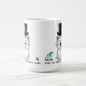 cat lovers coffee mug koffiemok (Center)