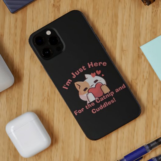 Cat Lover's Delight beroemd gemaakt door Catnip &  iPhone Hoesje