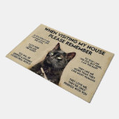 CAT-LOVERS DEURMAT (Schuin)