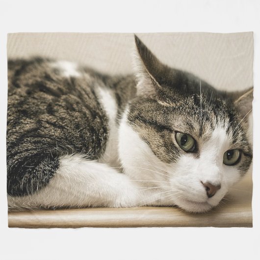 Cat Lovers Fleece Blanket (Voorkant (Horizontaal))