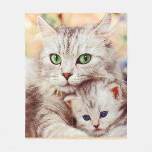 Cat Lovers Fleece Blanket Deken