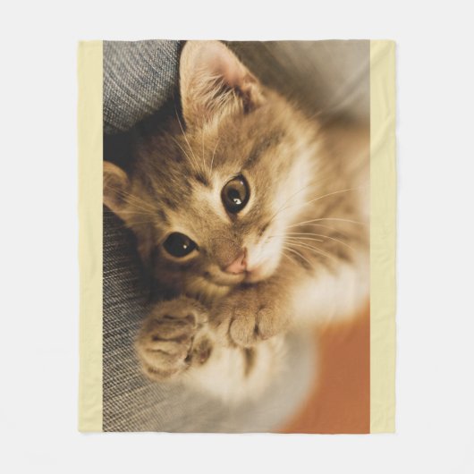 Cat Lovers Fleece Blanket Deken (Voorkant)