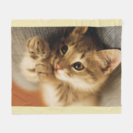 Cat Lovers Fleece Blanket Deken (Voorkant (Horizontaal))