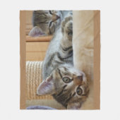 Cat Lovers Fleece Blanket Deken (Voorkant)