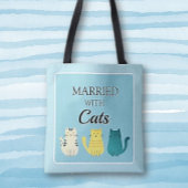 Cat Lover's Fun op maat Tote Bag