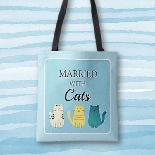 Cat Lover's Fun op maat Tote Bag