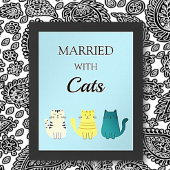 Cat Lover's Fun Poster Wall Art