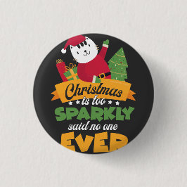 Cat Lovers Funny kerstcadeaus Ronde Button 3,2 Cm