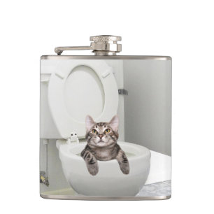 Cat Lovers grappig Heupfles
