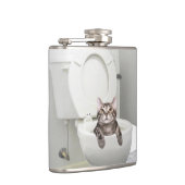 Cat Lovers grappig Heupfles (Rechts)