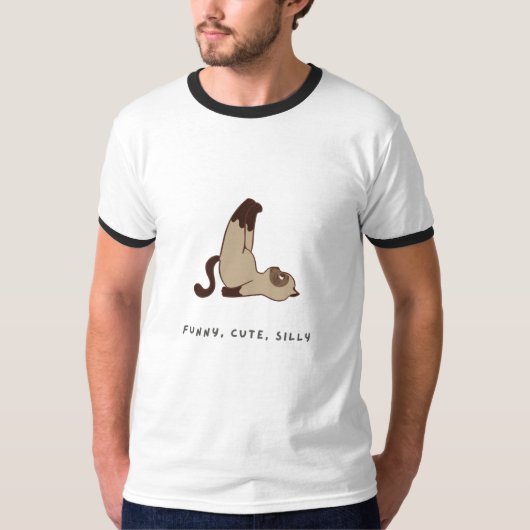 Cat Lovers Grappig & Schattige T-shirt (Voorkant)