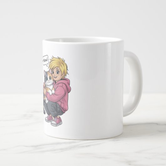 Cat lovers grote koffiekop (Voorkant rechts)