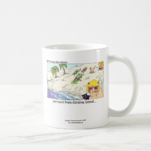 Cat Lovers Hilarious CATalina Island Coffee Mok
