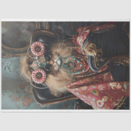 Cat Lovers Hippie Stijl Decoupage Tissuepapier