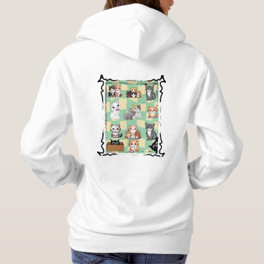 Cat Lovers Hoodie (Achterkant)