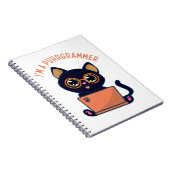 Cat Lovers Ik ben een programmeur Notitieboek (Rechterzijde)