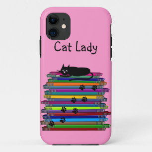 Cat Lovers iPhone 5 hoesje "Cat Lady"