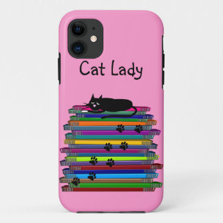 Cat Lovers iPhone 5 hoesje "Cat Lady"