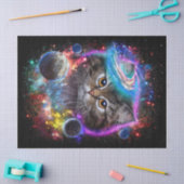 Cat Lovers | Kat in de Galaxy Space Cosmos Tissuepapier (Craft)