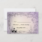Cat Lovers Lavender RSVP (Voorkant)