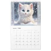 Cat Lovers Leuke Kittens Waterverf Seizoensgebonde Kalender (Jan 2026)
