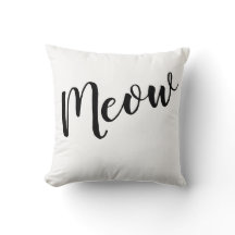 Cat Lover's Meow Sierkussen