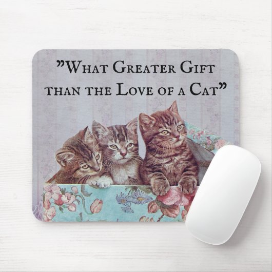 Cat Lovers Mousepad Muismat (Met muis)