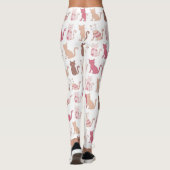 Cat Lovers Pattern Leggings (Achterkant)