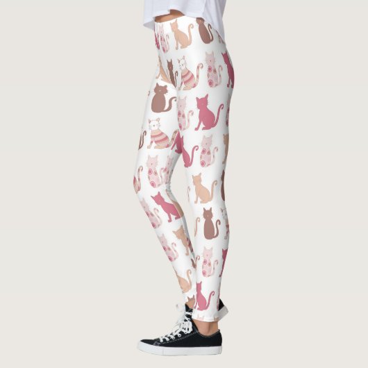 Cat Lovers Pattern Leggings (Links)