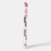 Cat Lovers Pattern Monogram Case-Mate iPhone Case (Achterkant / Rechts)