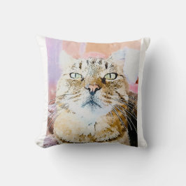 Cat Lover's Pillow - Cosy Feline Accent voor Home  Kussen