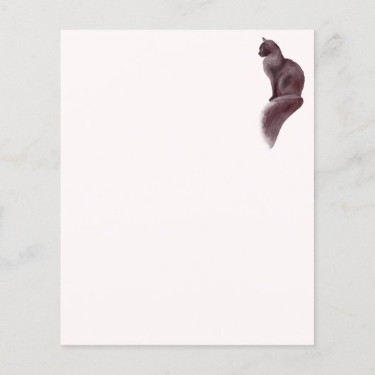 Cat Lovers Schattige Blush Pink Girly Script Perso (Achterkant)