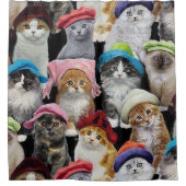 Cat Lovers Shower Curtain Douchegordijn (Voorkant)