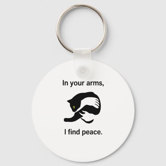 Cat lovers sleutelhanger (Achterkant)