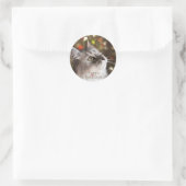 Cat Lover's Sparkling Kerst stickers (Tas)