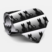 Cat Lovers Stropdas (Opgerold)