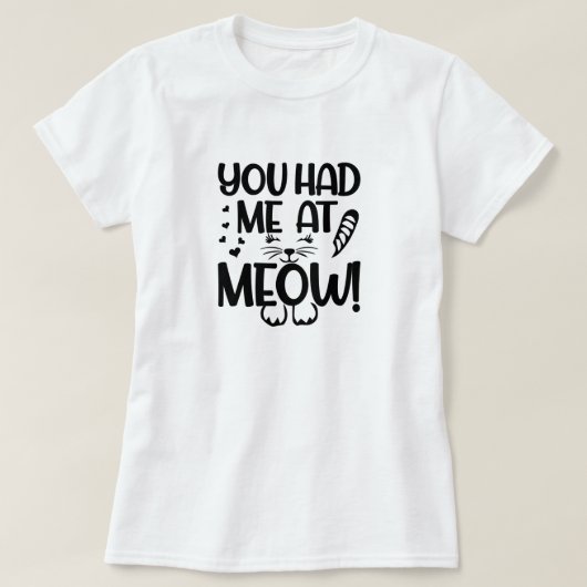 Cat Lovers T-Shirt (Design voorkant)