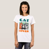 Cat Lover's T-Shirt (Voorkant volledig)