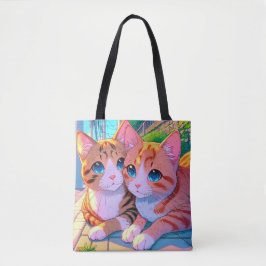Cat Lovers Tote Bag