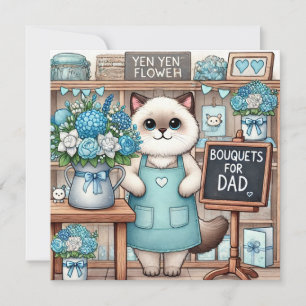 Cat Lovers Vaderdag Wensen voor Cat Dads