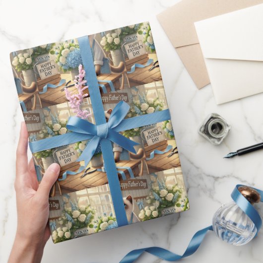 Cat Lovers Vaderdag Wensen voor Cat Dads Cadeaupapier (Geschenken)