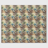 Cat Lovers Vaderdag Wensen voor Cat Dads Cadeaupapier (Vlak)