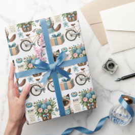 Cat Lovers Vaderdag Wensen voor Cat Dads Cadeaupapier