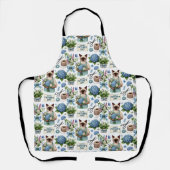 Cat Lovers Vaderdag Wensen voor Cat Dads Schort (Voorkant)