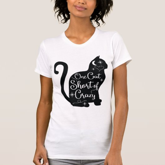 Cat Lovert één kat zonder gekke grappige T-shirt (Voorkant)