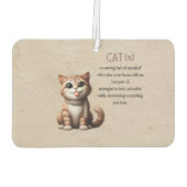 Cat luchtverfrisser – Schattigee autoinrichting (Achterkant)