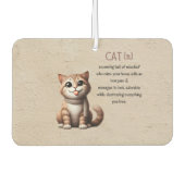 Cat luchtverfrisser – Schattigee autoinrichting (Voorkant)