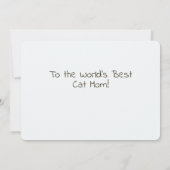 Cat Ma Happy Moederdag (Achterkant)