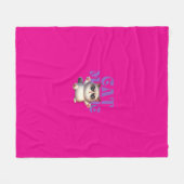Cat Magic Fleece Deken (Voorkant (Horizontaal))